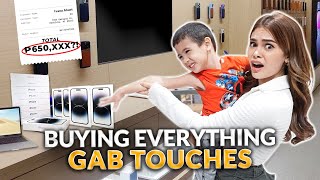 BUYING EVERYTHING BABY GAB TOUCHES  IVANA ALAWI [upl. by Notyarb]