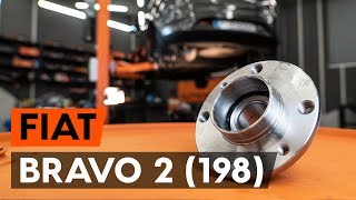 Wie FIAT BRAVO 2 198 Radlager hinten wechseln AUTODOC TUTORIAL [upl. by Lolly]