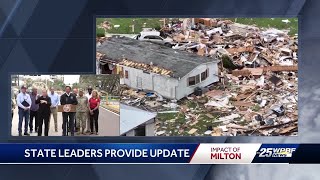 DeSantis and state leaders give update on Milton impacts across Florida [upl. by Yelserp748]