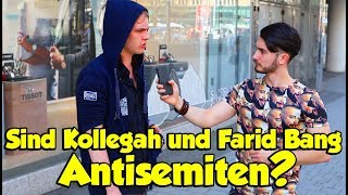 Sind KOLLEGAH und FARID BANG Antisemiten Straßenumfrage  KüsengsTV [upl. by Hornstein]