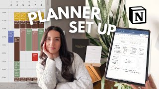 my PLANNER SYSTEM for 2024  notion setup iPad Goodnotes amp daily grind [upl. by Seymour211]