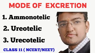 Mode of Excretion  Excretory System Class 11  NCERT NEET biology neet class11 cbse [upl. by Kyrstin]