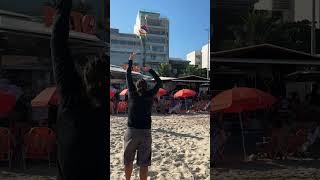 🏝️ Leblon Beach Rio de Janeiro  Brazil shorts [upl. by Bartie597]