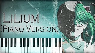 Elfen Lied  Lilium Piano Version エルフェンリート [upl. by Verine]