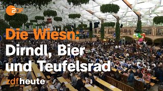 Das Oktoberfest in München  zwischen zünftiger Gaudi und Massenexzess  ZDFreportage [upl. by Ayala]