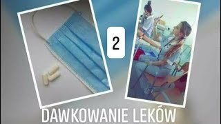 DAWKOWANIE LEKÓW I Proporcje i procentowość I odc2 [upl. by Aelahs]