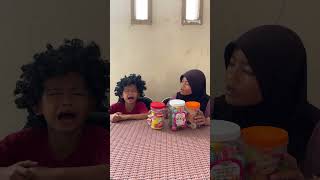 MAKANAN TIAN DI REBUT FEBY😁😅 funny comedy baby humor humorsegar [upl. by Allisirp]