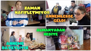 ANNEM’e içiniz yandı 😭 ALMANYA’dan Hediye Paketi 🔥 Anneme Davetliyiz 🫶🏻 Ailecek Bir Aradayız ❤️ [upl. by Thurber]