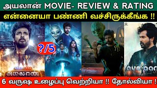 Ayalaan Movie Review amp Rating  Sivakarthikeyan  ayalaanreview [upl. by Stent]