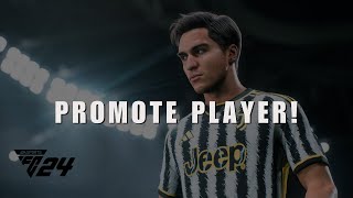 Promote Player How to Move Reserve Player to the First Team in Football Manager Mobile 2024 [upl. by Lladnek]