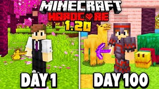 I Survived 100 Days in 120 Minecraft Hardcore  HINDI [upl. by Adiam650]