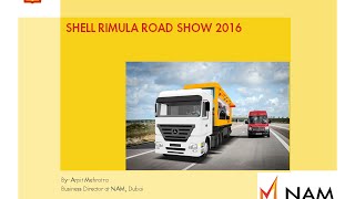 Shell Rimula R4X UAE launch road show [upl. by Onilatac]