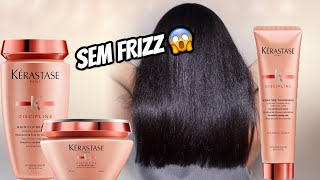 Kerastase DISCIPLINE FLUIDEALISTE  Testei a linha ANTIFRIZZ da KERASTASE [upl. by Dion791]