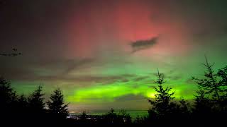 Norther Lights over Sequim WA [upl. by Brigham638]