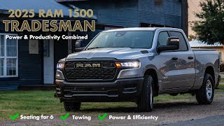 2025 RAM 1500 Tradesman Power and Practicality in a Bold Package [upl. by Mccollum]