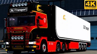 G29 ETS2 4K 60FPS  RUSMAP  SCANIA 164L 480 V8  VOLZHSKY 🇷🇺  SARATOV 🇷🇺 [upl. by Salkcin]