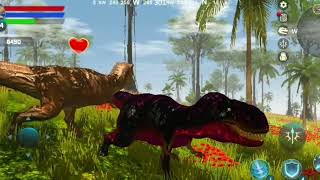 Simulator De Tiranossauro Rex Simulator Android Gameplay androidgameplay dinosaur dinossauros [upl. by Yancy]