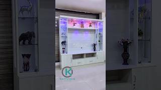 TV ShowcaseTV UnitTV Cabinet Designhomedecor tvunit design home lifestyle india yt shorts [upl. by Horten]