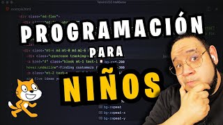 Programación para niños Aprender SCRATCH [upl. by Atat754]