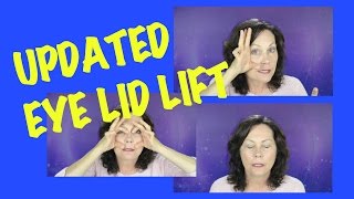 How to Lift your Droopy Hooded Eyelids with Exercise [upl. by Lukasz]