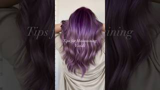 tips for maintaining hair pastel colours  ash color hair  best semi permanent hair color [upl. by Nnaynaffit]