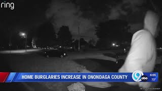 Home burglaries increase in Onondaga County [upl. by Kelwin]