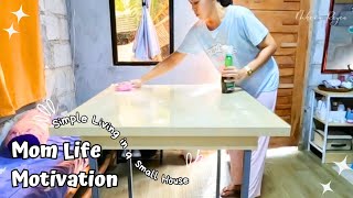 CLEAN AND ORGANIZE WITH ME  MOM LIFE MOTIVATION  Mhean Reyes sahm cleaningmotivation cooking [upl. by Aneladgam]