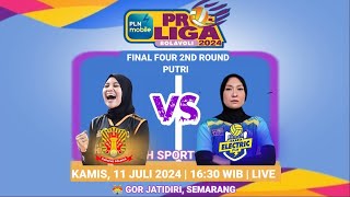 POPSIVO POLWAN W VS ELECTRIC PLN W  PROLIGA WOMEN VOLLEYBALL 2024 [upl. by Eikram]