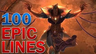 100 Epic Lines from League of Legends [upl. by Skipper]