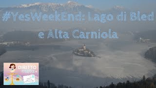 Weekend Lago di Bled e Alta Carniola Slovenia  GoPro Video [upl. by Goodyear]