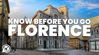 THINGS TO KNOW BEFORE YOU GO TO FLORENCE ITALY [upl. by Norward]