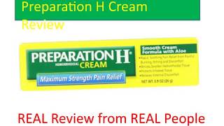 Preparation H Cream Review  REAL Review by REAL People [upl. by Arah]