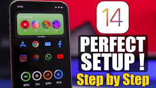 The Perfect  iOS 14 Home Screen SETUP Step by Step [upl. by Edmanda570]