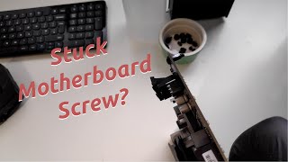 How to Remove a Stuck Motherboard Screw or Standoff  Quick Fix [upl. by Marcellus822]