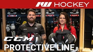 CCM Super Tacks AS1 and JetSpeed FT1 Protective Gear Insight [upl. by Acinoev141]