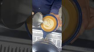 Speciality Coffee Training  Barista art skills  Coffee Latte Art Tutorial Coffee art Tulip [upl. by Nama]