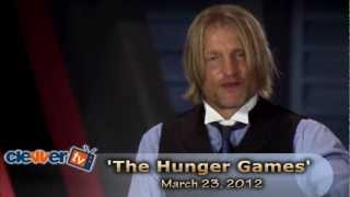 Woody Harrelson The Hunger Games Interview [upl. by Nahsed]