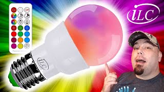 iLC RGB LED Light Bulbs  Color Changing w Remote  Unboxing amp Review [upl. by Heron]