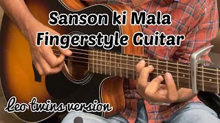 Sanson ki mala pe  Guitar Cover  Leo twins version by Amit Sharma [upl. by Ahsemit131]