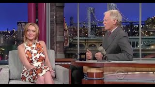 Letterman Mocks Lindsay Lohan’s Addiction Issues in Resurfaced Interview [upl. by Nnhoj685]