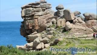 Les Rochers de Ploumanach Côte de granit rose Bretagne CôtesdArmor franceguidetour HD [upl. by Yarahs362]