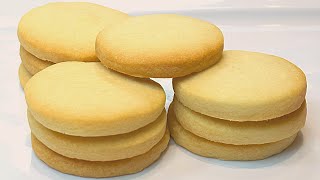 3 Ingredient Shortbread Cookies  Easy and Delicious Shortbread Cookies [upl. by Sancha]