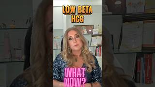 What to do if your beta HCG is low trendingshorts betahcg drmanjushrikothekar [upl. by Nylsej]