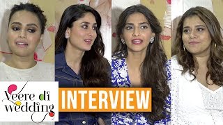 Kareena Kapoor Sonam Kapoor Swara Bhasker Veere Di Wedding Promotions  Full Event HD [upl. by Hebel]