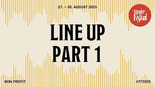 Tønder Festival 2025 Line up  Part 1 [upl. by Alhsa]