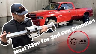 Every 2nd Gen CUMMINS NEEDS THIS No more headache New crossmember [upl. by Kono655]