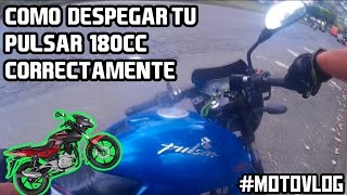 Cómo despegar tu Pulsar 180cc y lograr un mejor rendimiento  Mi experiencia MOTOVLOG [upl. by Durware45]