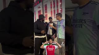 Adebayo Akinfenwa Liverpool Fan Arsenal game is intriguing fyp tiktok shorts viralvideo [upl. by Tareyn]