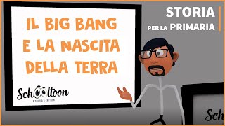 Il big bang e la nascita della Terra  Storia  Per la Primaria [upl. by Peednas]