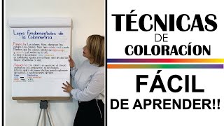 TÉCNICAS DE COLORIMETRIA FÁCIL DE APRENDER [upl. by Enidaj]